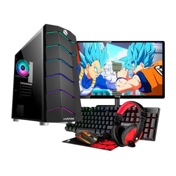 Pc Gamer Completo I5/8gb/hd1tb/vídeo2gb/monitor E Kit Gamer