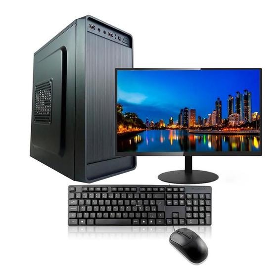 Imagem de Computador i3 Completo 8Gb HD500Gb Monitor 19 Teclado Mouse