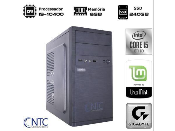 Imagem de Computador i5-10400 8gb ssd 240gb h410m-h gab gm-53y1 - ntc