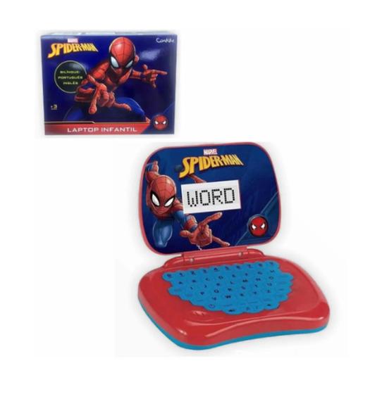 Computador Infantil Educativo Homem Aranha Spider Man Candide Musical ...