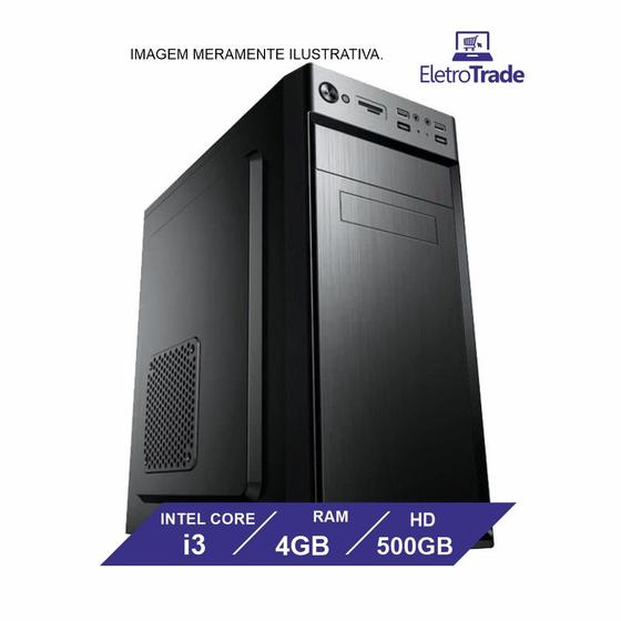 Computador Intel Core i3 4GB HD 500Gb Flex Computer Menor preço em Computador Intel Core i3 4GB HD 500Gb Flex Computer