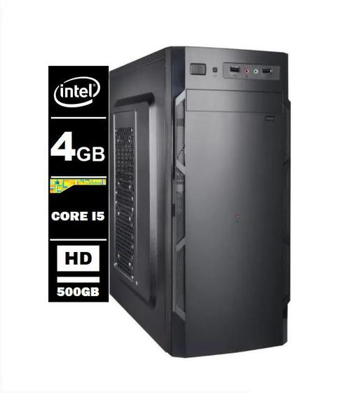 Computador Intel Core I5 4gb Ddr3 500gb Sata / Wifi Menor preço em Computador Intel Core I5 4gb Ddr3 500gb Sata / Wifi