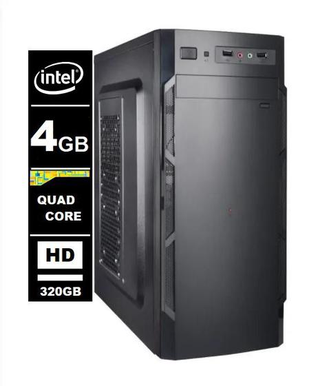 Imagem de Computador Intel Quad Core 4gb 320gb