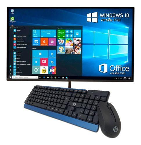 Imagem de Computador Pc All In One I3/8gb/120g Ssd/tela 19/wifi/oferta