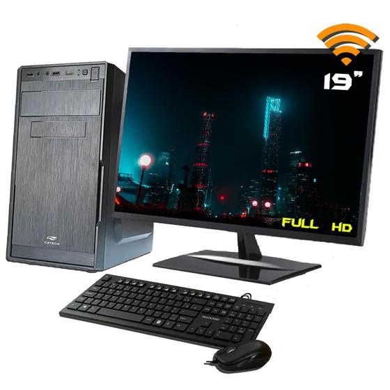 Computador Pc Completo I5 Intel 8gb Ssd 240gb Wi-fi + Nfe Menor preço em Computador Pc Completo I5 Intel 8gb Ssd 240gb Wi-fi + Nfe
