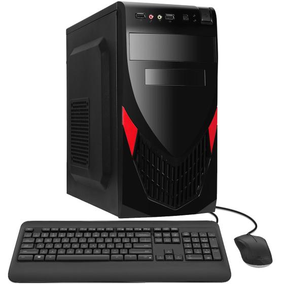 Computador Pc Cpu Intel 8GB SSD 120GB Windows 10 Teclado e Mouse Menor preço em Computador Pc Cpu Intel 8GB SSD 120GB Windows 10 Teclado e Mouse