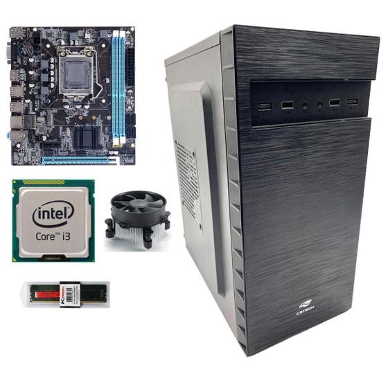 Imagem de Computador Pc Intel Core I3 2100 4Gb Ddr3 120 Ssd Win10 Pro
