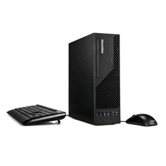 Desktop Positivo Master D4300 Amd Ryzen 5 4600g 3.70ghz 16gb 256gb N/i Linux Sem Monitor