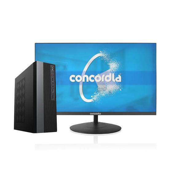 Computador SFF Concórdia Completo Com Monitor 23,8'' Processador Core I5 8GB SSD 240GB Linux Menor preço em Computador SFF Concórdia Completo Com Monitor 23,8'' Processador Core I5 8GB SSD 240GB Linux