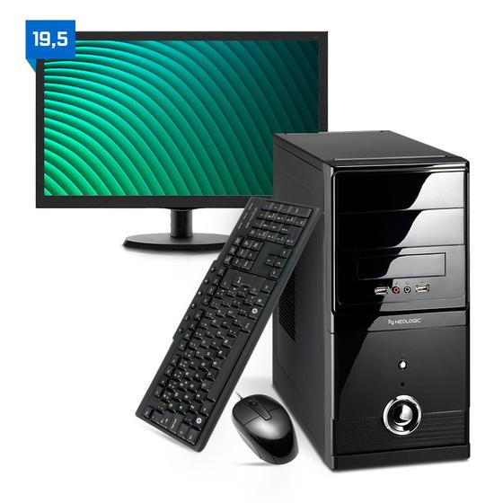 Imagem de Computador Smart PC SMT81972 Intel i5 8GB SSD 240GB + Monitor 19,5