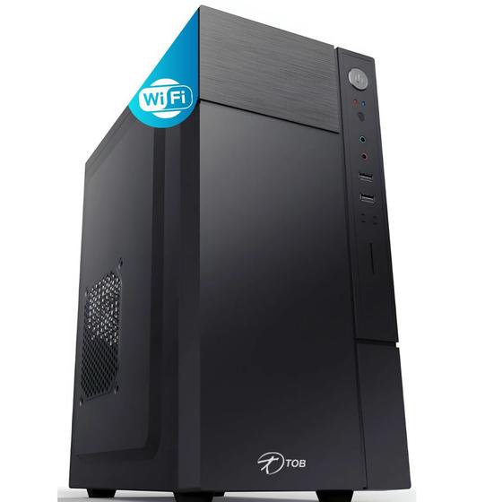 Imagem de Computador TOB Intel Core i3 10100f com rede sem fio SSD 240GB Memória 4GB VGA 1GB Windows 10 Trial Desktop PC CPU