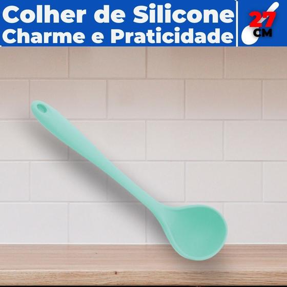 Imagem de Concha De Feijão Em Silicone 27 Cm Grande Reforçado Cozinha