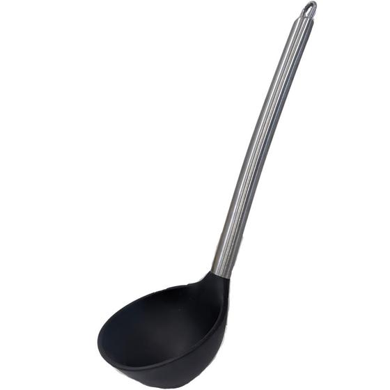 Imagem de Concha De Silicone Com Cabo De Aço Inox