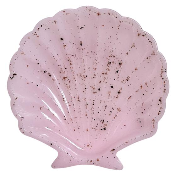 Imagem de Concha Do Mar Porta Treco Ou Pendurar Rosa Claro Com Areia