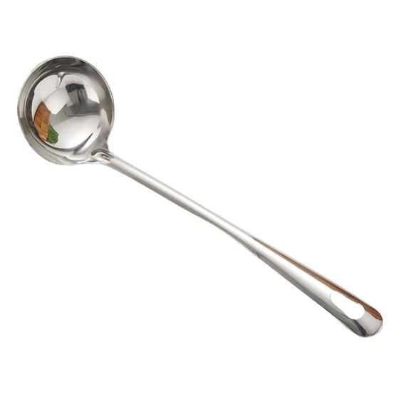 Imagem de Concha Multiuso em Aço Inox De Cabo Longo Ergonômico 26cm