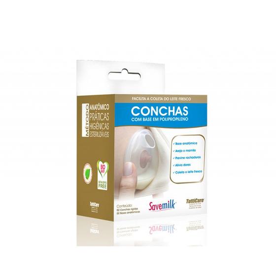 Concha Para Seios Base Rígida SaveMilk 2 Uni. Tutticare Menor preço em Concha Para Seios Base Rígida SaveMilk 2 Uni. Tutticare