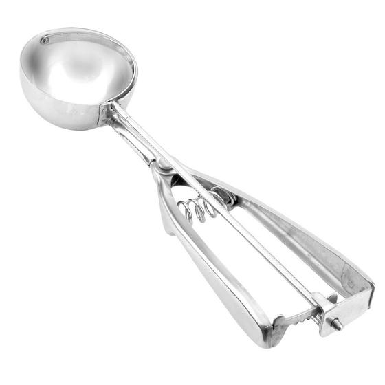 Imagem de Concha Para Sorvete Com EJETOR 22 cm Inox Gourmet Mix