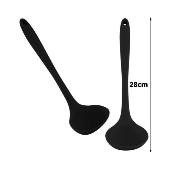 Imagem de Concha Silicone Preta 28cm - Clink 