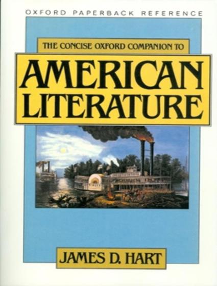 Imagem de Concise Oxford Companion To American Literature