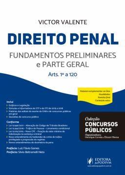 Imagem de Concursos publicos - direito penal fundamentos preliminares e parte geral - Juspodivm