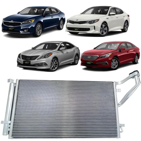 Imagem de Condensaddor Hyundai/azera/sonata/kia Optima/ Cadenza