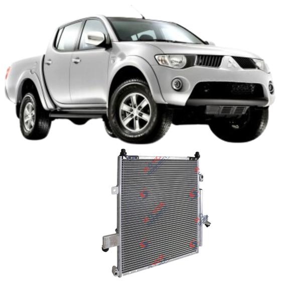 Imagem de Condensador Ar Condicionado L200 Triton Gasolina V6 Diesel 2012 Em Diante Fluxo Paralelo Oem-Ca550024