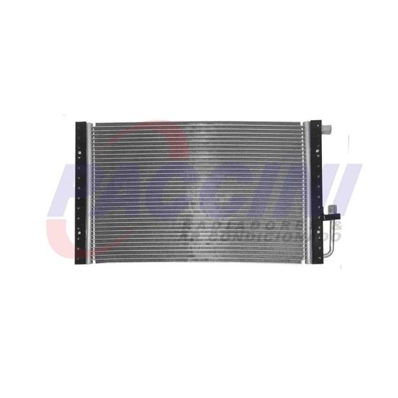 Condensador Universal 14x23 16mm Fluxo Paralelo - Procooler Imagem de Condensador Universal 14x23 16mm Fluxo Paralelo