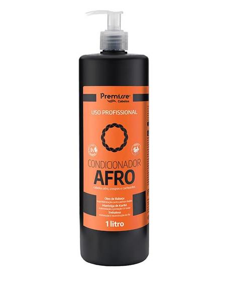 Imagem de Condicionador Afro Cabelos Crespos E Cacheados 1 Litro Premisse