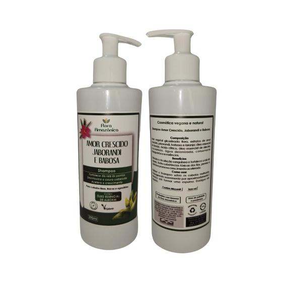 Imagem de Condicionador Amor Crescido, Jaborandi e Babosa -Calvície e crescimento - 390ml