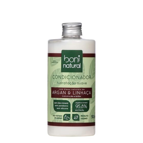 Imagem de Condicionador argan e linhaça Boni Natural 500ml