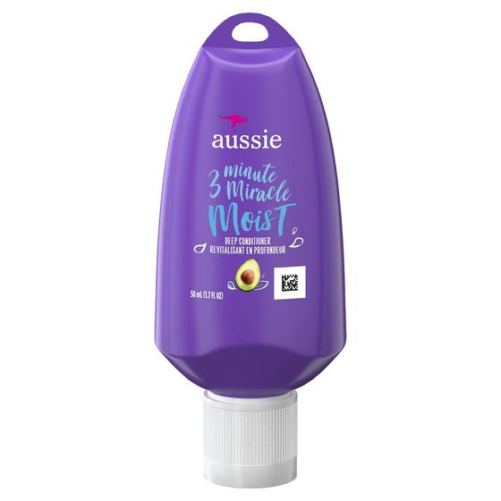 Imagem de Condicionador Aussie Miracle Moist 3 Minute com Abacate - Kit com 36 Unidades (50ml cada)