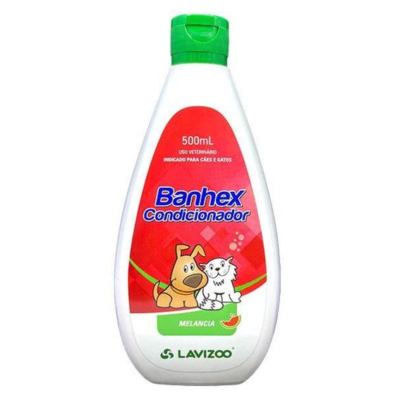 Imagem de Condicionador Banhex Para Cães Gatos Melancia 500ml Lavizoo