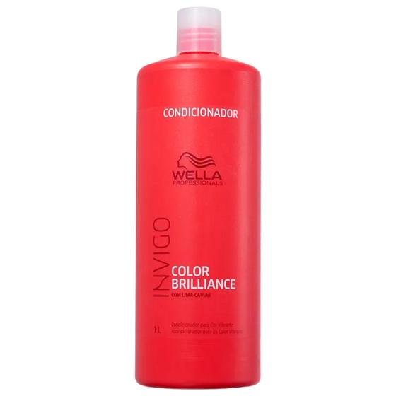 Imagem de Condicionador Cabelos Coloridos Wella Color Brilliance 1 litro