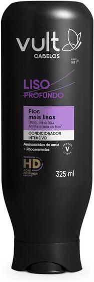 Imagem de Condicionador Cabelos Vult Liso Profundo 325ml