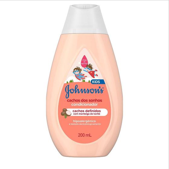 Imagem de Condicionador Cachos Dos Sonhos Baby 200ml - Johnsons