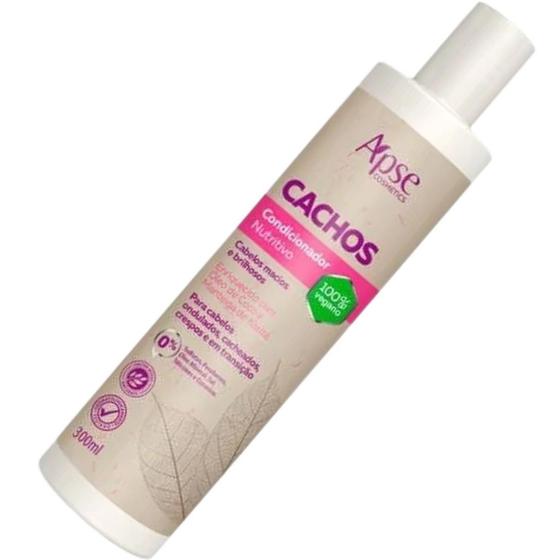 Imagem de Condicionador Cachos Vegano Nutritivo Apse 300ml