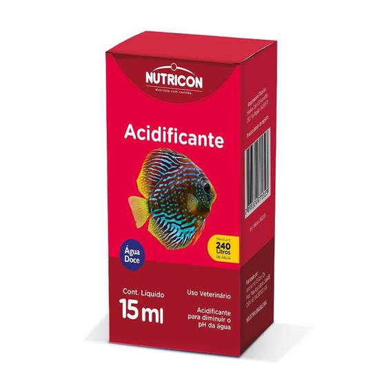 Imagem de Condicionador de Água Nutricon Acidificante para Aquários 15ml