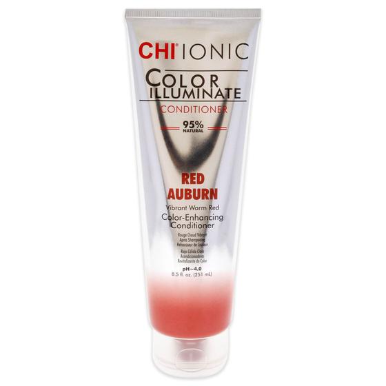 Imagem de Condicionador de iluminação de cor iônica - Auburn vermelho por CHI para Unisex - 8,5 oz Cor de cabelo