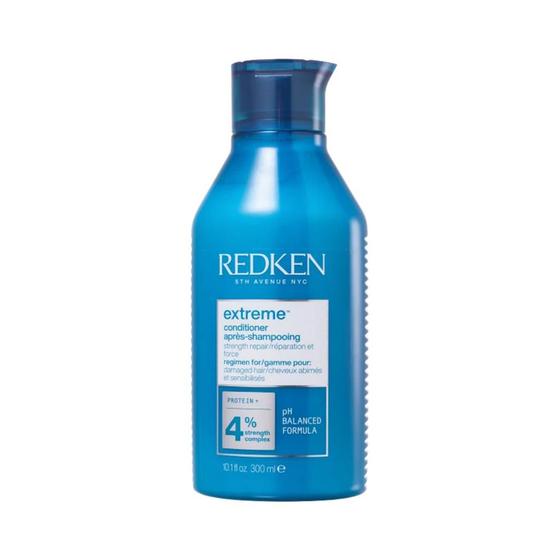 Imagem de Condicionador de Reconstrução Profissional Redken Extreme 300ml - Cabelos Danificados