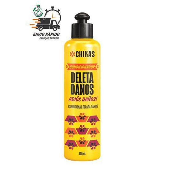 Imagem de Condicionador Deleta Danos 300ml Chikas Recupera Reconstrói - Bio Extratus