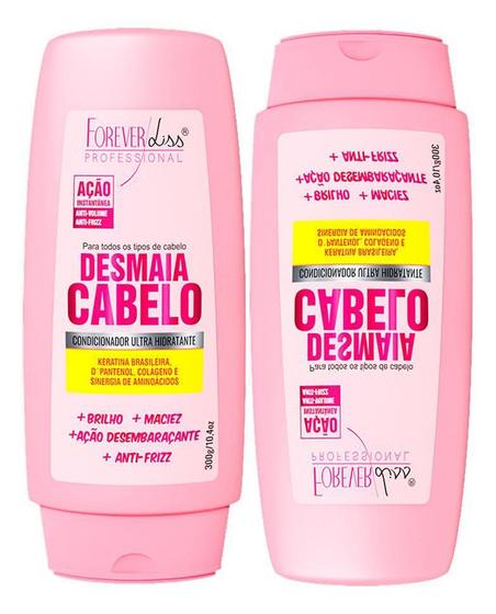 Imagem de Condicionador Desmaia Cabelo Forever Liss Hidratante 2Un