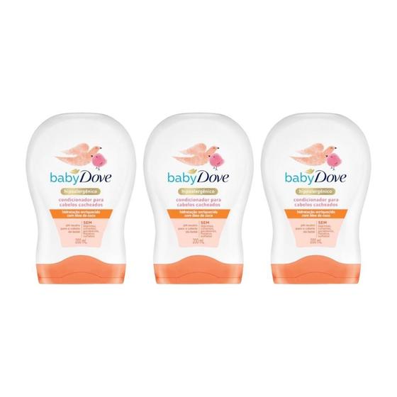 Imagem de Condicionador Dove Baby 200Ml Hidra Enriquecida Cachedos-3Un