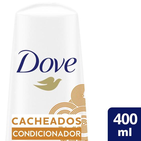 Imagem de Condicionador Dove Cacheado Texturas Reais 400ml