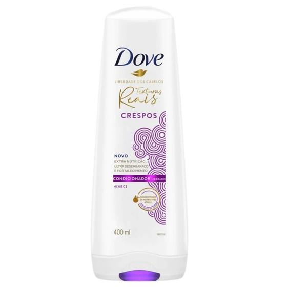 Imagem de Condicionador Dove Texturas Reais Crespos com Óleo de Jojoba 400ml