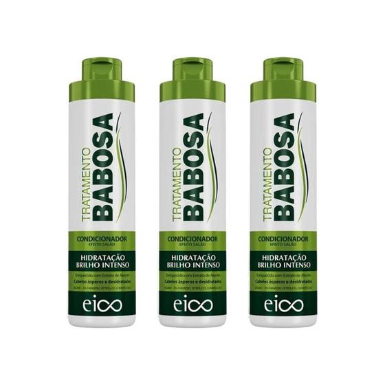 Imagem de Condicionador Eico 800Ml Babosa - Kit Com 3Un