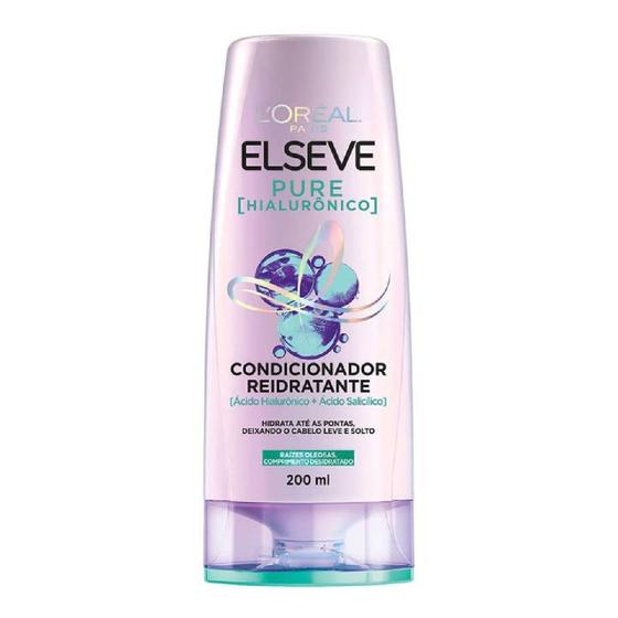 Imagem de Condicionador Elseve Pure Hialuronico 200ml