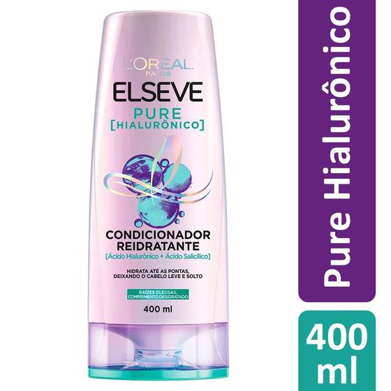 Imagem de Condicionador Elseve Pure Hialurônico Loréal Paris 400ml