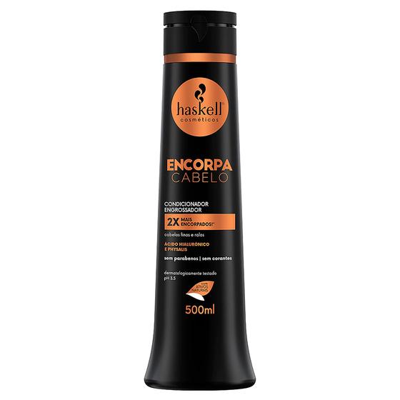 Imagem de Condicionador Engrossador Encorpa Cabelo 500ml - Haskell