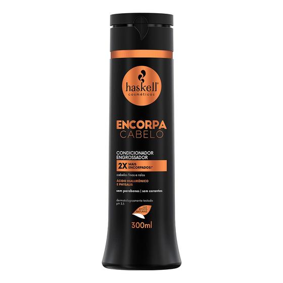 Imagem de Condicionador Engrossador Encorpa Cabelo Haskell 300ml