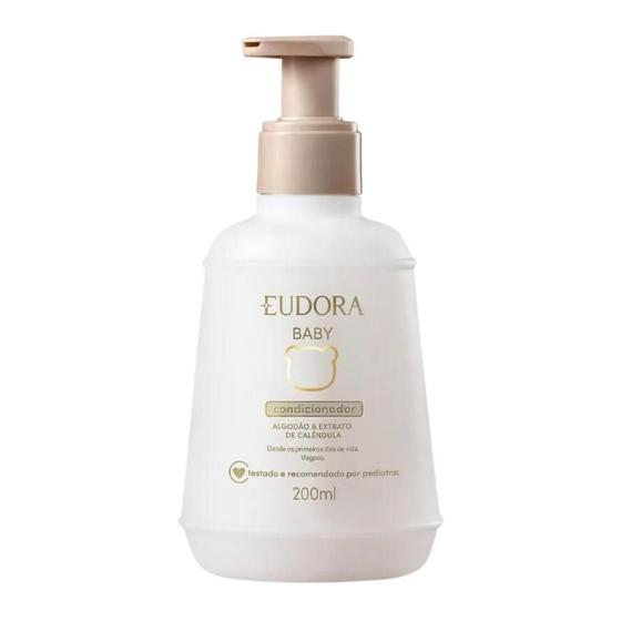 Imagem de Condicionador Eudora Baby Algodão & Extrato de Calêndula 200ml